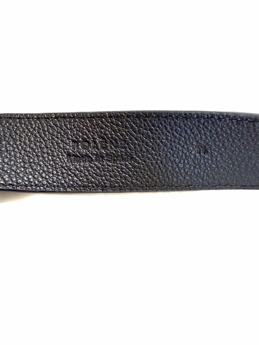 POLENE The Umi Belt Textured Black Size 1 - Picture 4 of 4
